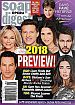 1-1-18 Soap Opera Digest  2018 PREVIEW-LOUISE SOREL