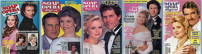 Back Issues of Soap Opera Digest magazine from 1976 thru 2022