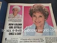 Interview with Estelle Getty of The Golden Girls