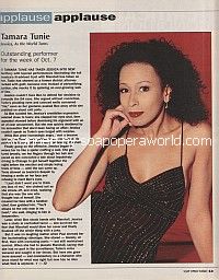 Applause, Applause for Tamara Tunie of ATWT